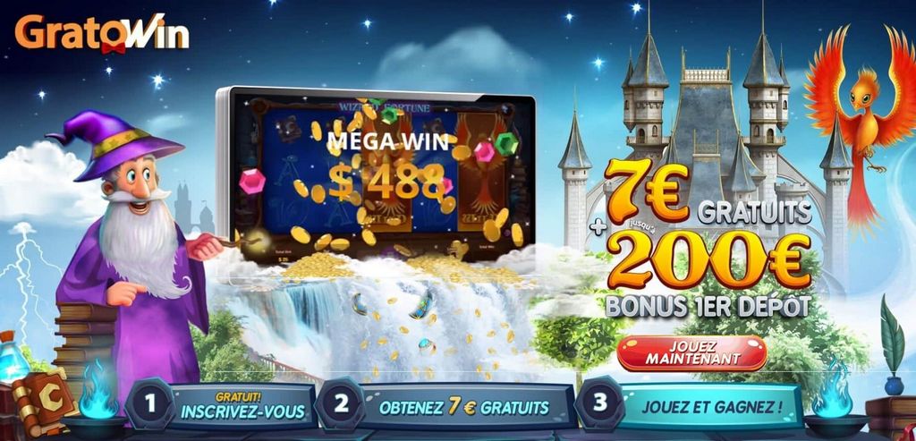 Offerta Bonus Gratowin Casino - 300% fino a 3.000 EUR + 50 Giri Gratis