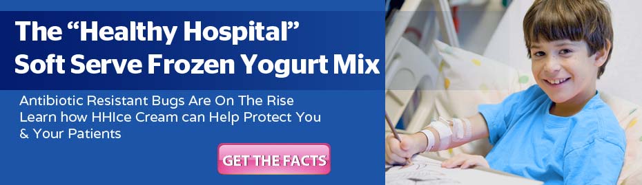 The Healthy Hospital Soft Serve Frozen Yogurt Mix — Antibiotic Resistant Bugs Are On The Rise